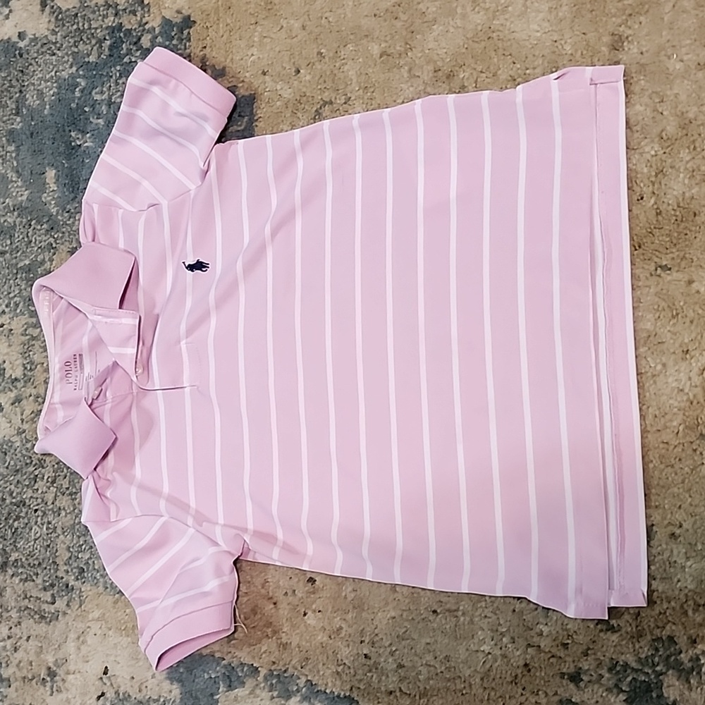 Boy's polo ralph lauren size 4t pink and white